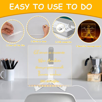 LED Message Board ~ Santa-approved creativity for kids who love to draw.