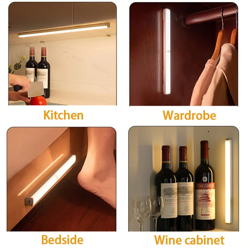 Smart Sensor Magnetic LED Lights ~ Instant hands-free brightness anywhere.