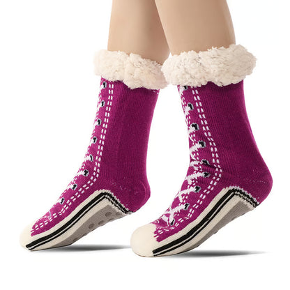 Cashmere Slipper Home Socks ~ Turn cold floors into cozy comfort instantly.