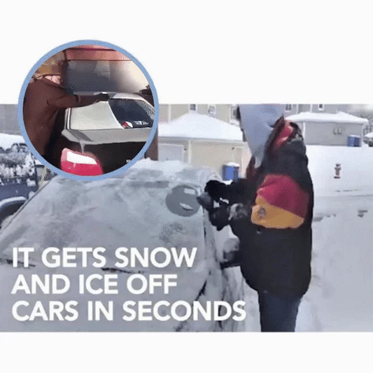 Magical Car Ice Scraper ~ Clear your windshield effortlessly for stress-free winter drives.