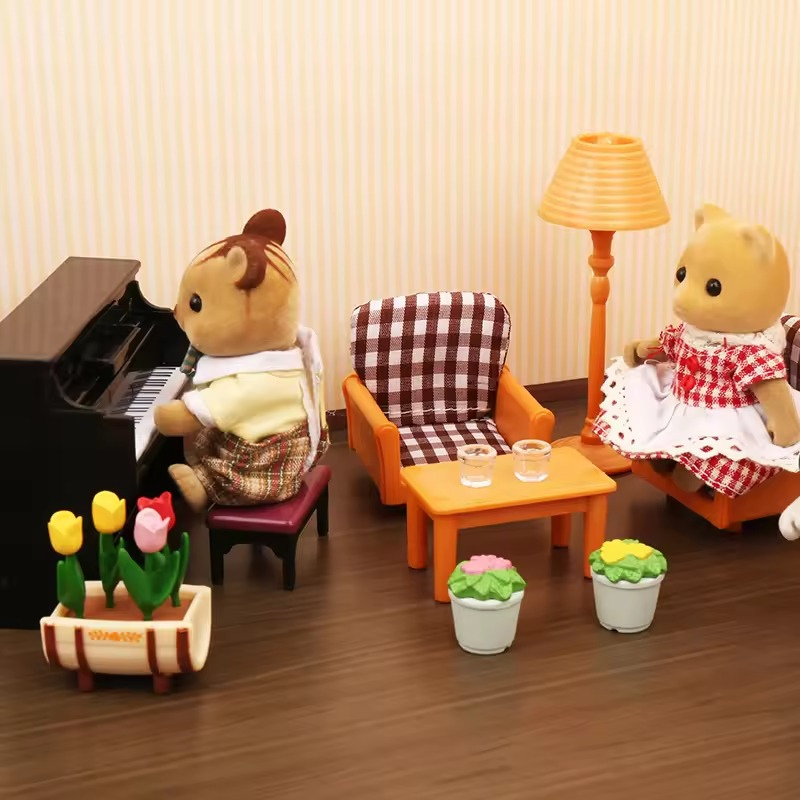 Forest Animal Complete Dollhouse Set ~ Create magical miniature adventures at home