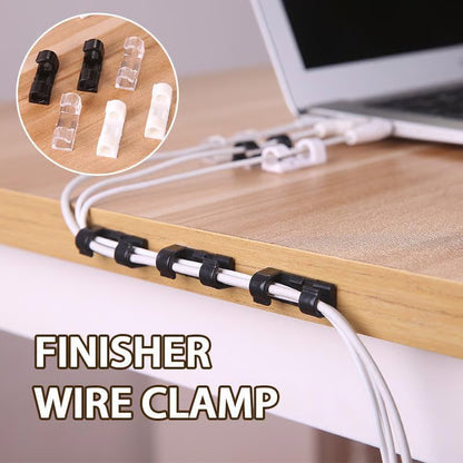 Finisher Wire Clamp ~ Lock messy cables into a pro-grade finish in seconds.