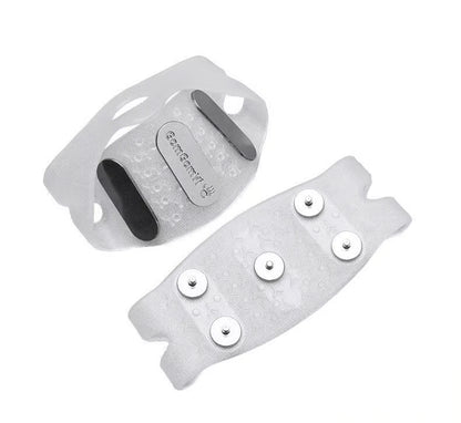 Non-slip Shoe Covers ~ Walk steady on ice and snow in seconds.
