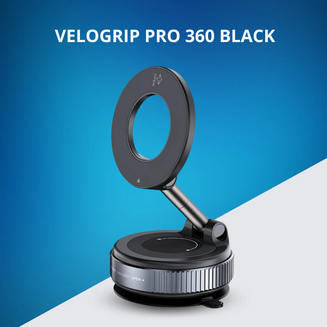 VeloGrip Pro 360 Magnetic Mount ~ Rock-solid phone hold anywhere, anytime.