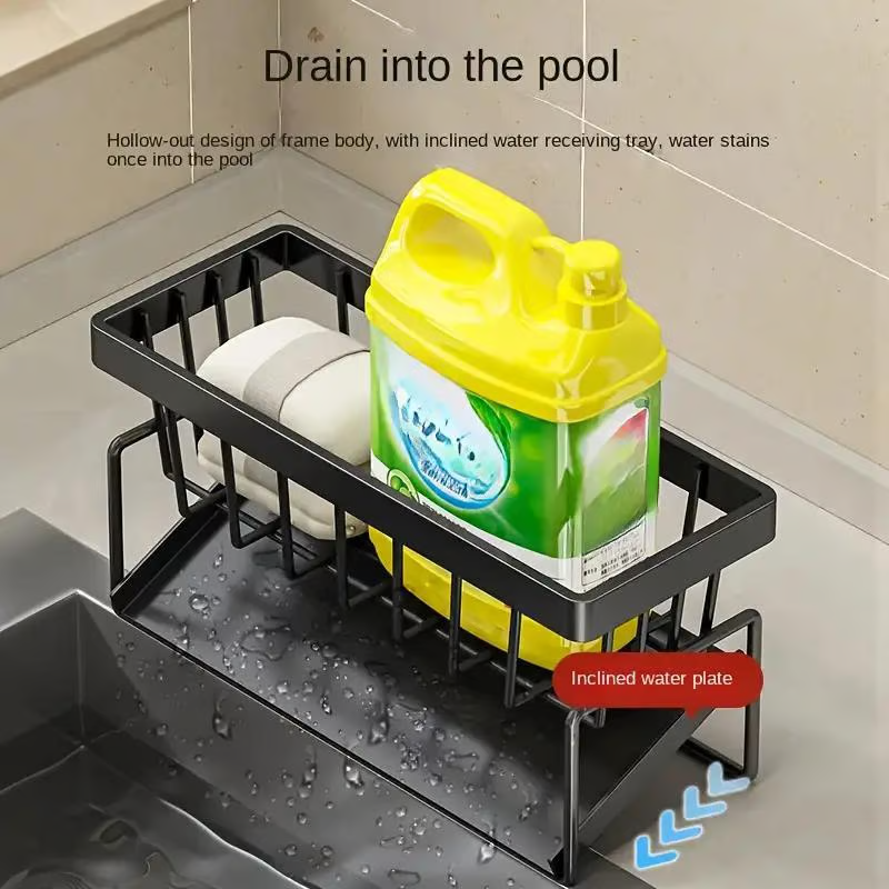 Kitchen Sink Storage Rack ~ Declutter your sink space in seconds.