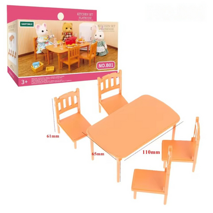 Forest Animal Complete Dollhouse Set ~ Create magical miniature adventures at home