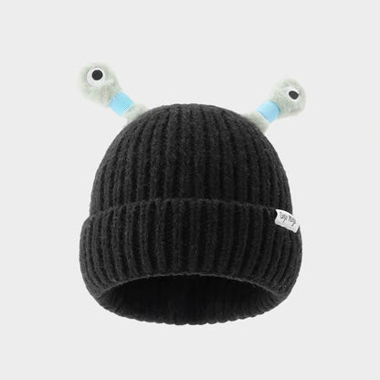 Glowing Little Monster Knit Hat ~ Light up every winter night with warmth and fun.
