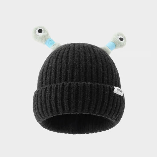 Glowing Little Monster Knit Hat ~ Light up every winter night with warmth and fun.