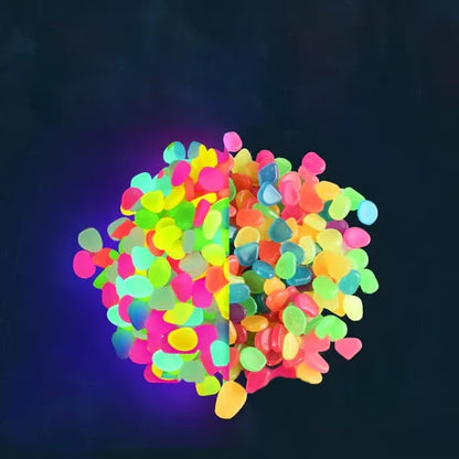 Solar Powered Glow Rocks ~ Transform pathways into a glowing nightscape.