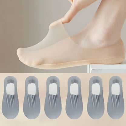 Thin No Show Socks ~ Invisible comfort that stays hidden all day.