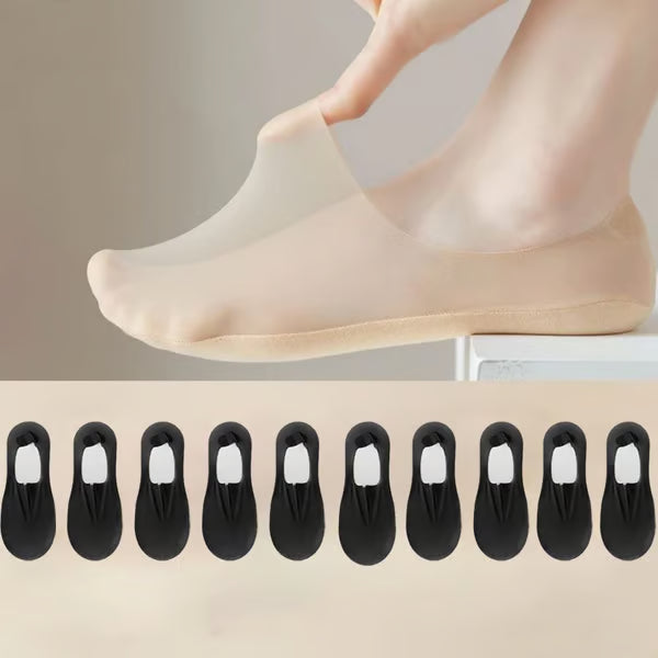 Thin No Show Socks ~ Invisible comfort that stays hidden all day.