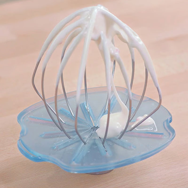 Blender Cream Scraper Accessory ~ A simple upgrade for smoother baking.