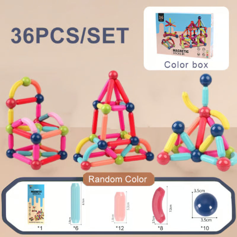 Educational Magnet Building Blocks ~ Spark creativity and STEM learning through play.