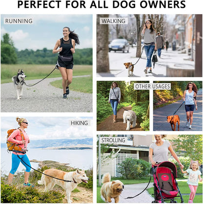 Hands Free Dog Leash ~ Built for dogs at war with squirrels.