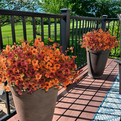 Artificial Fall Decor Flowers ~ Brighten any space with lasting autumn color.
