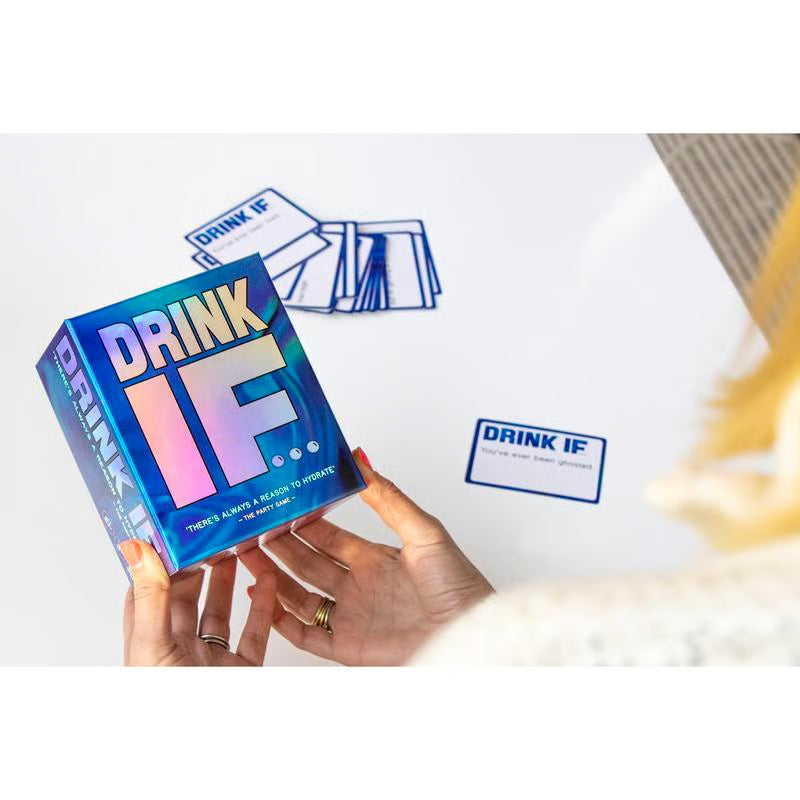 Drink IF... Hilarious Adult Drinking Game ~ The wildest party card game you'll ever play.
