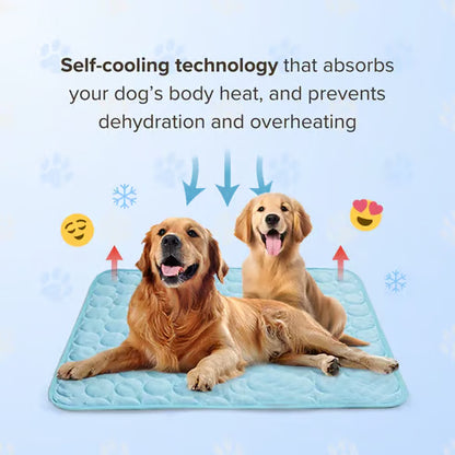 Dog Cooling Mat ~ Instant heat relief without freezing or plugging in.