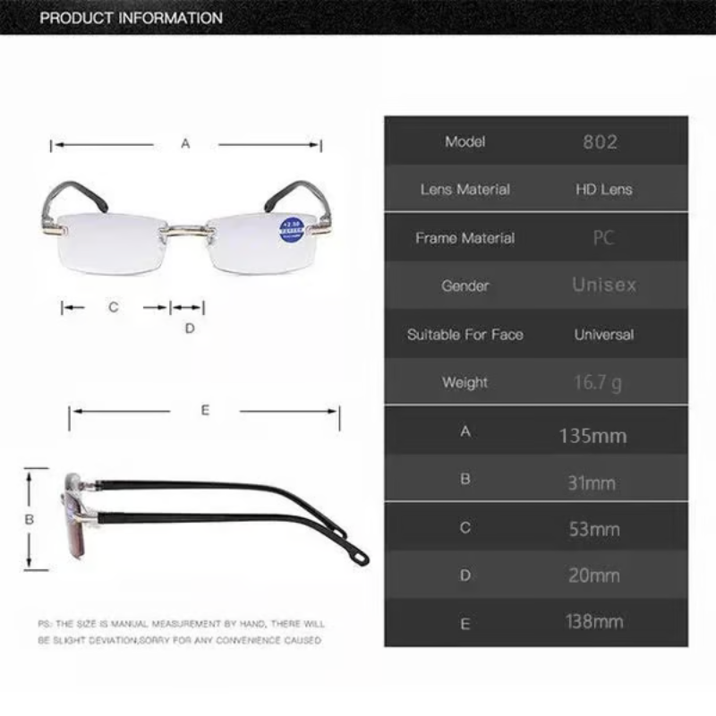Intelligent Dual Focus Glasses ~ Clearer Vision, Less Eye Strain All Day_
