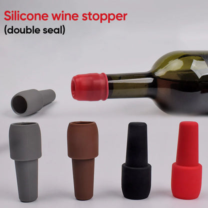 Silicone Bottle Stopper ~ Keep Your Wine Fresh with an Airtight Seal