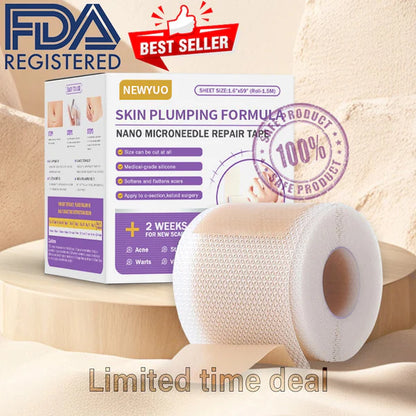Skin Microneedle Repair Tape ~ Fade scars and stretch marks while you heal