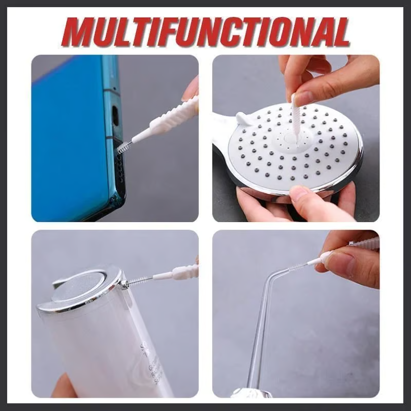 Shower Head Cleaning Brush (10pcs) ~ Restore water pressure by clearing hidden buildup.