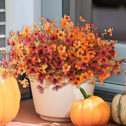 Artificial Fall Decor Flowers ~ Brighten any space with lasting autumn color.