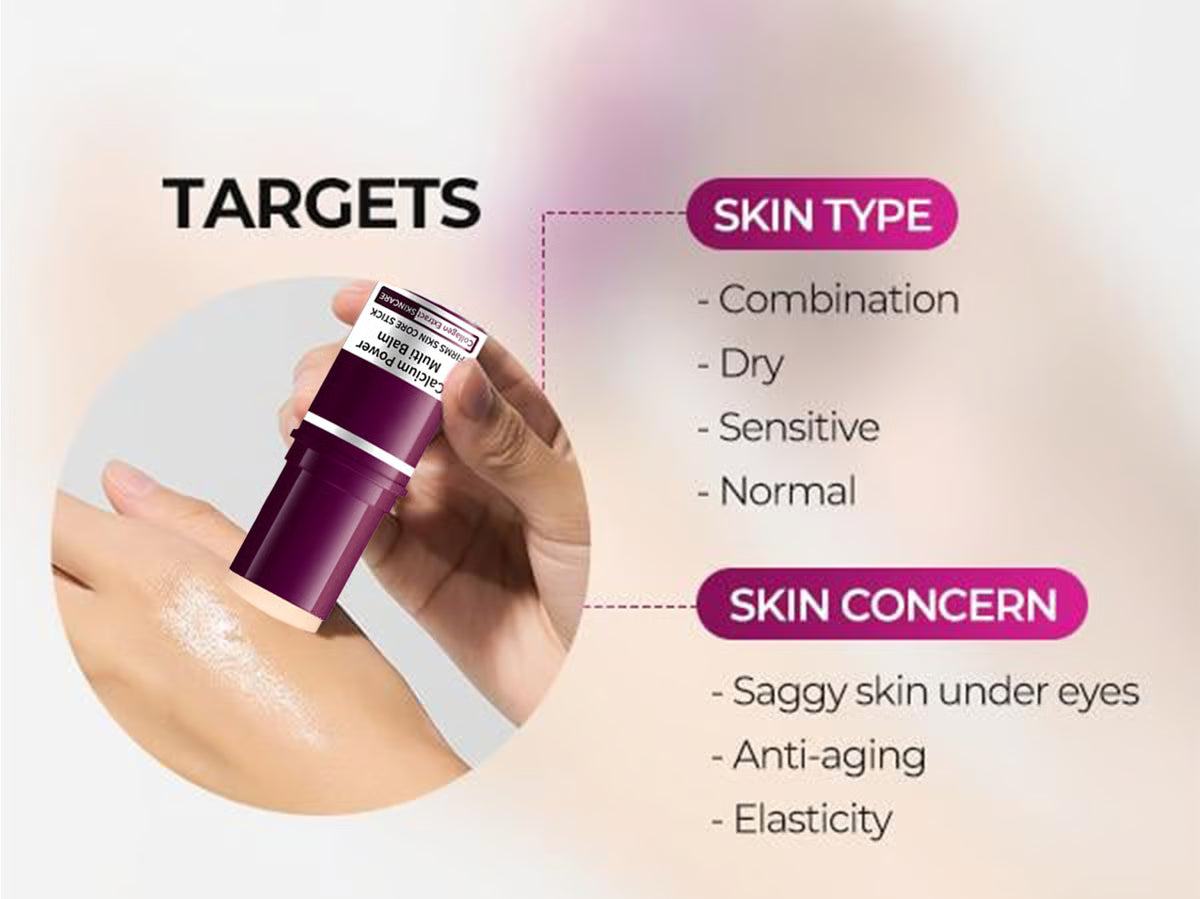 Calcium Multi Balm~ Smoother, fresher under-eyes in seconds.