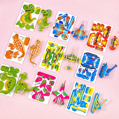 Educational 3D Cartoon Puzzle ~ Keep little hands busy and imaginations big.