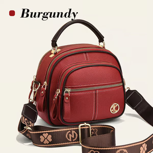 Shoulder Strap Leather Crossbody Bag ~ Hands-free power move from office chaos to after-hours.