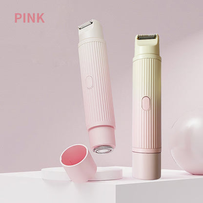 2-in-1 Electric Bikini Trimmer ~ Silky skin from bikini line to face in minutes.