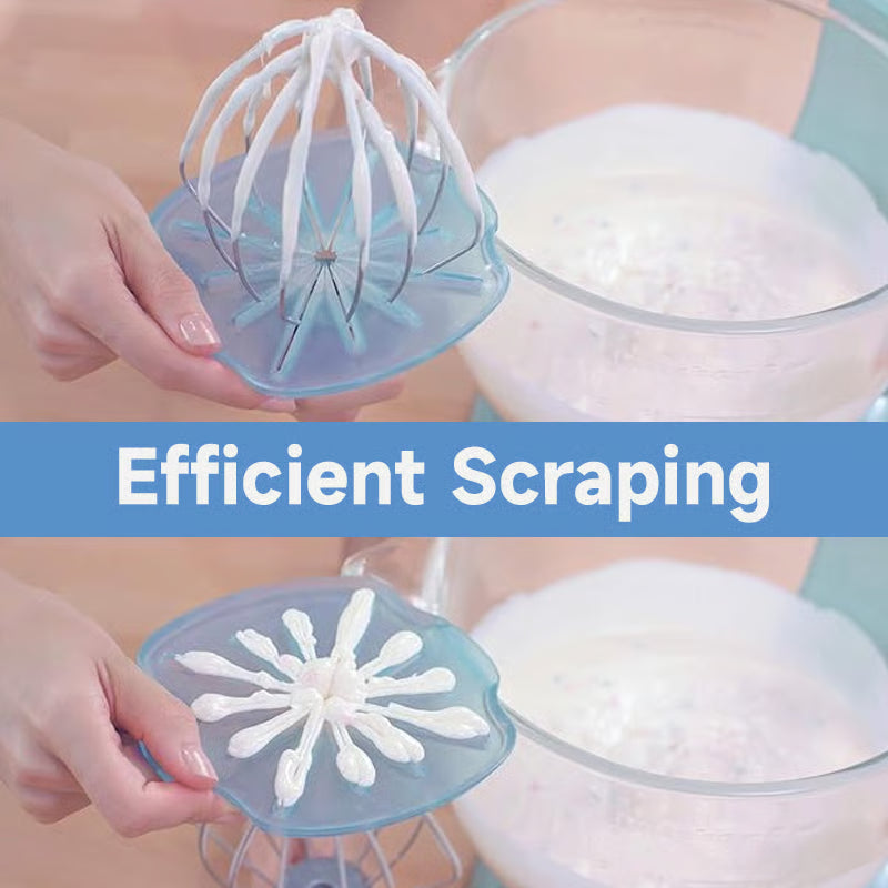 Blender Cream Scraper Accessory ~ A simple upgrade for smoother baking.