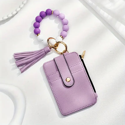 Boho Beaded Wallet ~ Chic grab-and-go piece for any outfit.