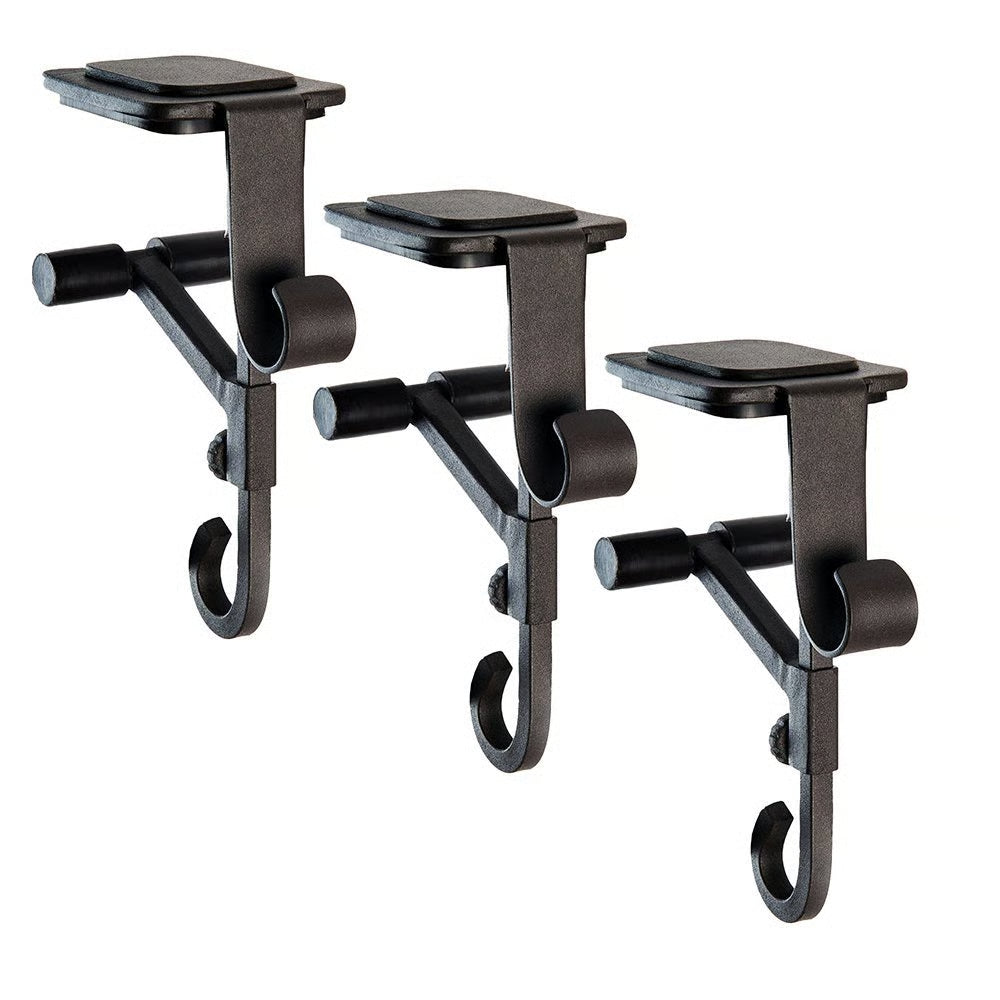 2-in-1 Garland and Stocking Hangers ~ Secure holiday décor without nails or mess.