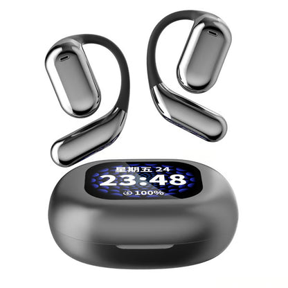 Touch Screen Open Earbuds ~ Smart control, crystal-clear sound all day.