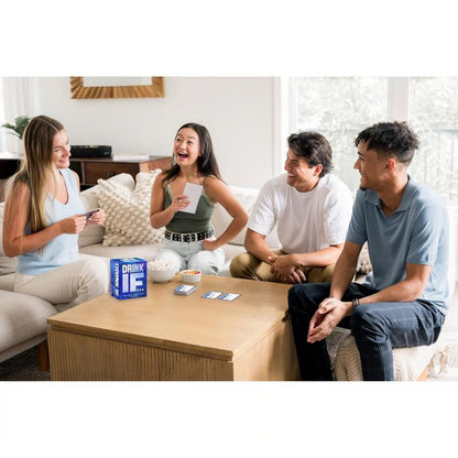 Drink IF... Hilarious Adult Drinking Game ~ The wildest party card game you'll ever play.