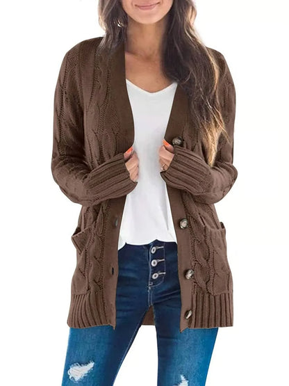 Loose Cardigan Sweater ~ Cozy layering piece for effortless everyday style.