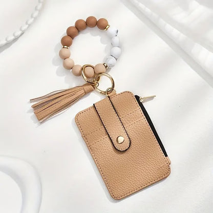 Boho Beaded Wallet ~ Chic grab-and-go piece for any outfit.