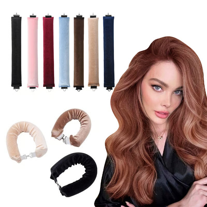 Satin Heatless Curling Set (3 Curlers) ~ Wake up with salon-worthy curls overnight.