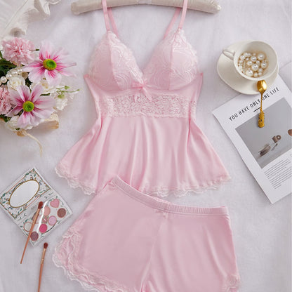 Floral Lingerie Pjs and Panty Set ~ Marriage counseling in fabric form.