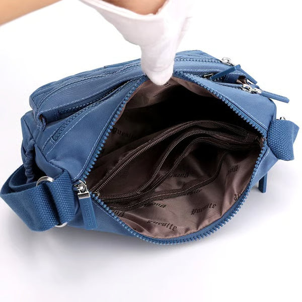 Nylon Shoulder Messenger Bag ~ Lightweight carryall for work, travel, and daily use.