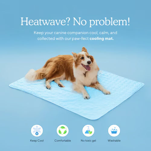 Dog Cooling Mat ~ Instant heat relief without freezing or plugging in.