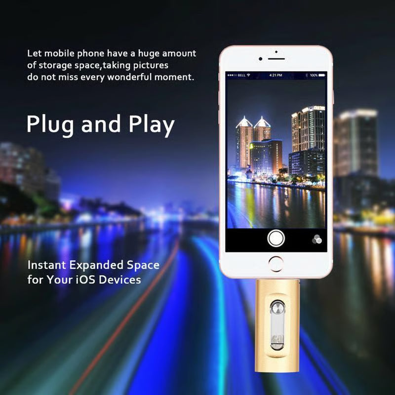 3 in 1 Flash Drive ~ For files that should never exist.
