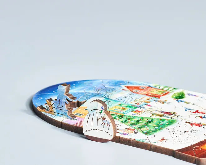 24 Days Of Christmas Puzzle Calendar ~ A new wooden puzzle each day.