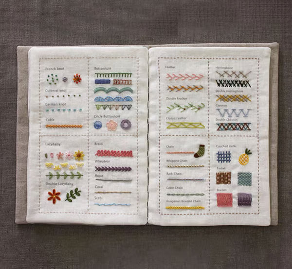 Stitch Book ~ From beginner basics to advanced patterns.
