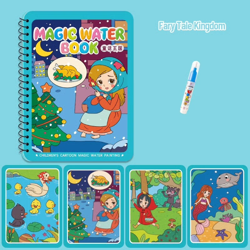 Magic Water Book ~ Screen-Free Fun That Kids Can’t Put Down