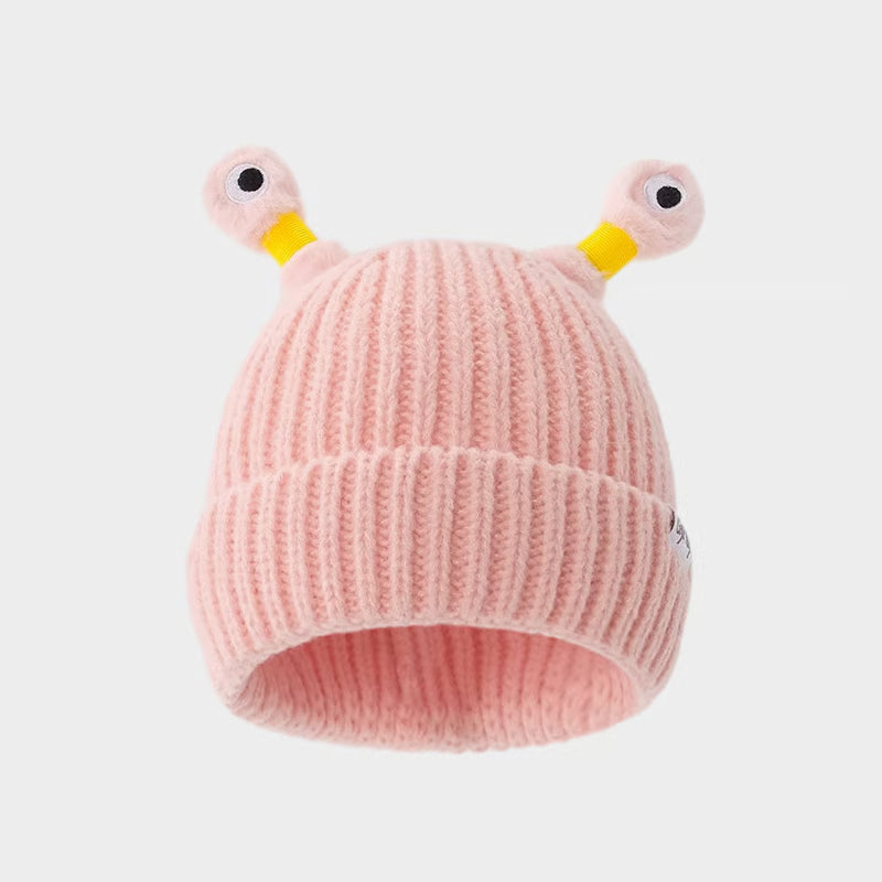 Glowing Little Monster Knit Hat ~ Light up every winter night with warmth and fun.