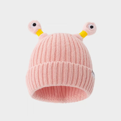 Glowing Little Monster Knit Hat ~ Light up every winter night with warmth and fun.