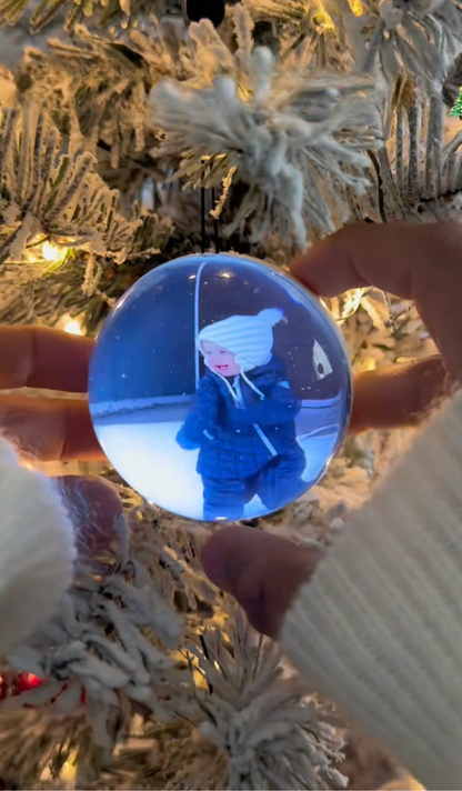 Christmas Tree Memory Orb ~ The ornament with a heartbeat.