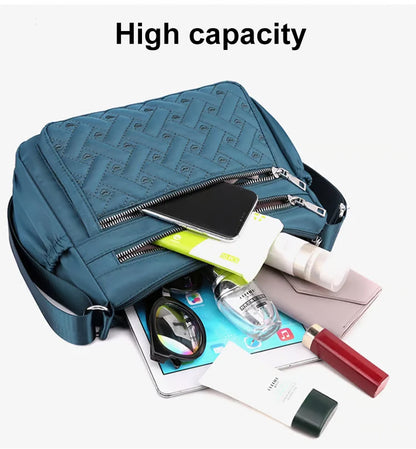 Nylon Shoulder Messenger Bag ~ Lightweight carryall for work, travel, and daily use.