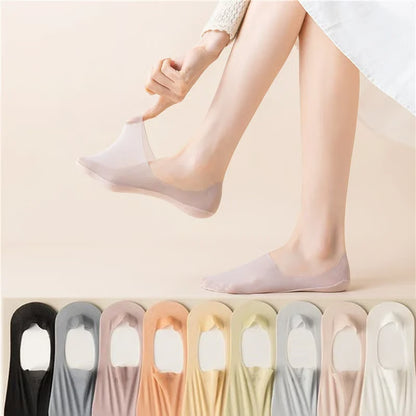 Thin No Show Socks ~ Invisible comfort that stays hidden all day.